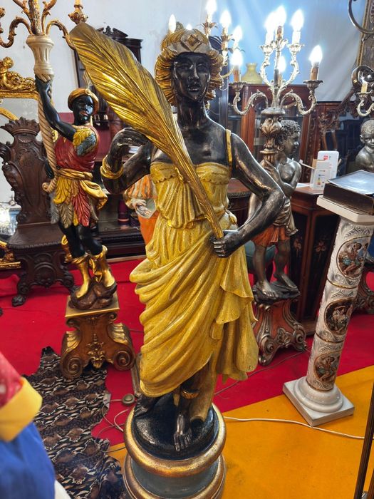 Statueta***veche***lemn