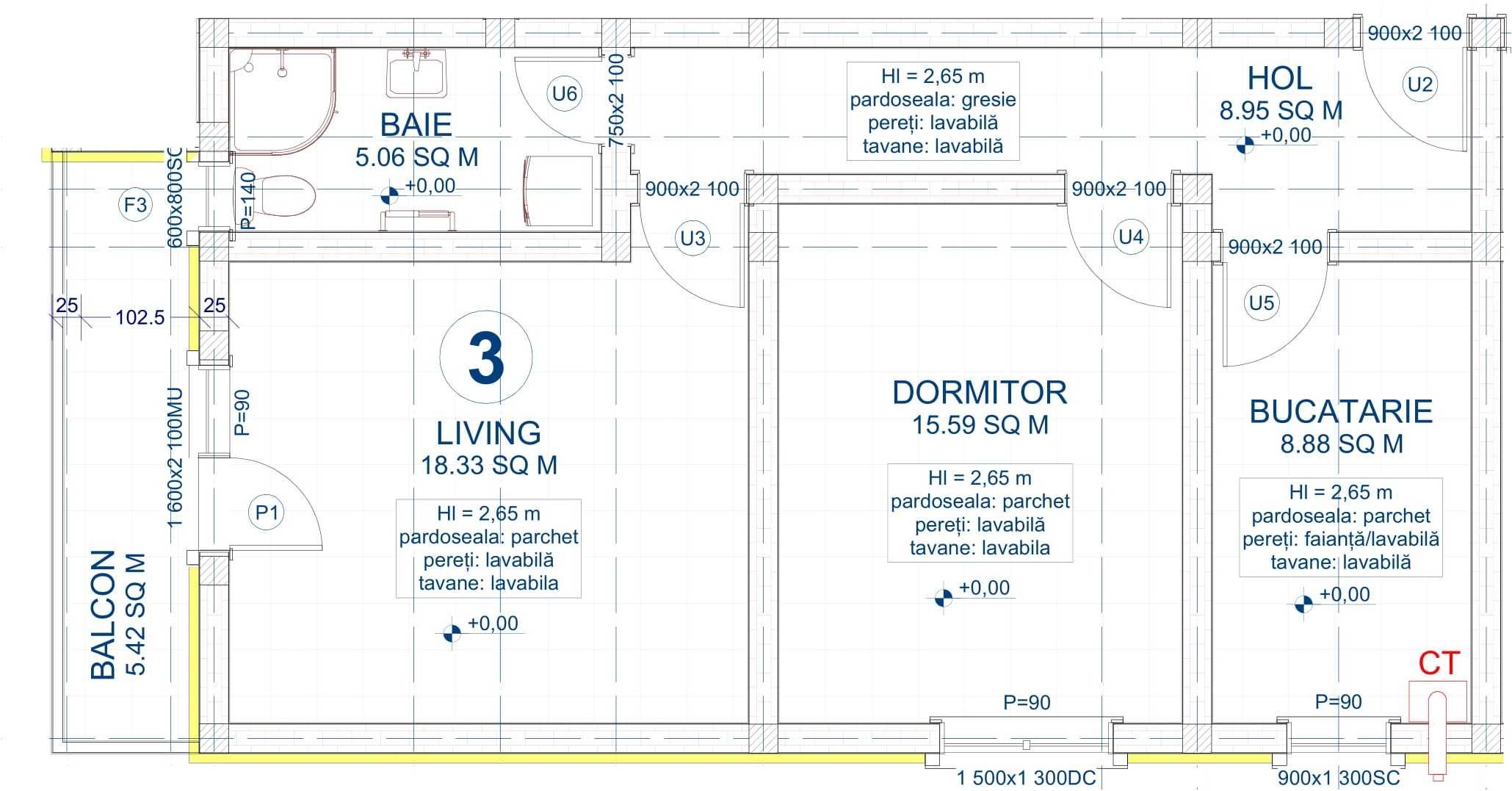 Apartamente NOI 2 camere in Sisesti Residence - Rate la dezvoltator