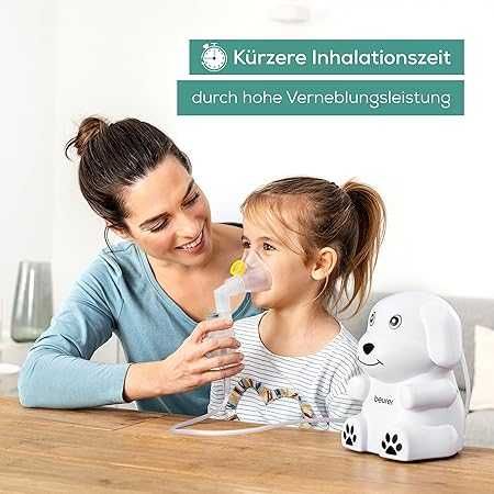 Детски компресорен инхалатор Beurer IH 24 кученце
