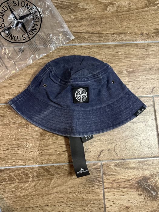 Stone Island bucket hat шапка идиотка