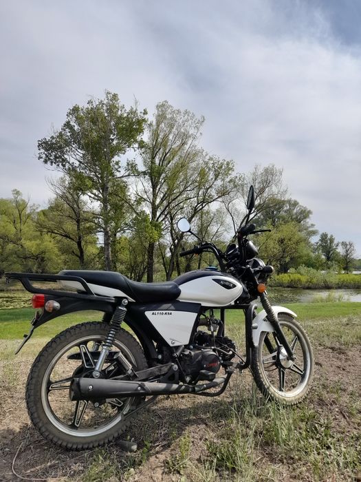 Альфа 110 куб. Almotor 1500 км пробег