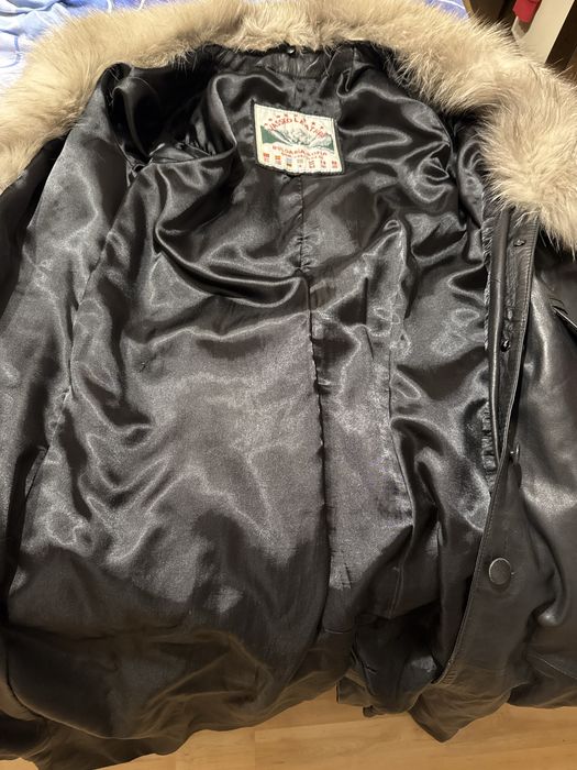 Палто/лисица/естествена кожа