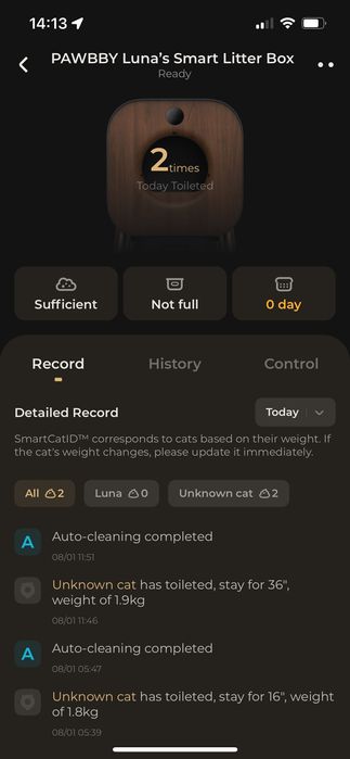 Litieră automată smart Pawbby