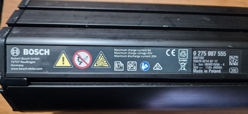 Baterie orizontala intube Bosch Powerpack 400