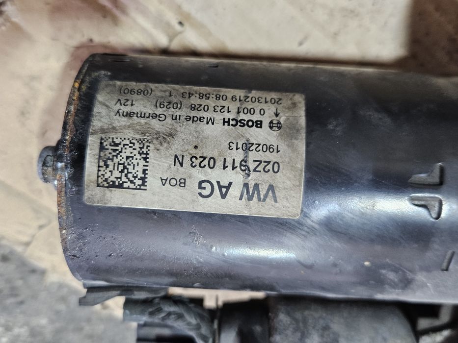 Electromotor 1.6 TDI cayc cay VAG 02Z 911 024 k
