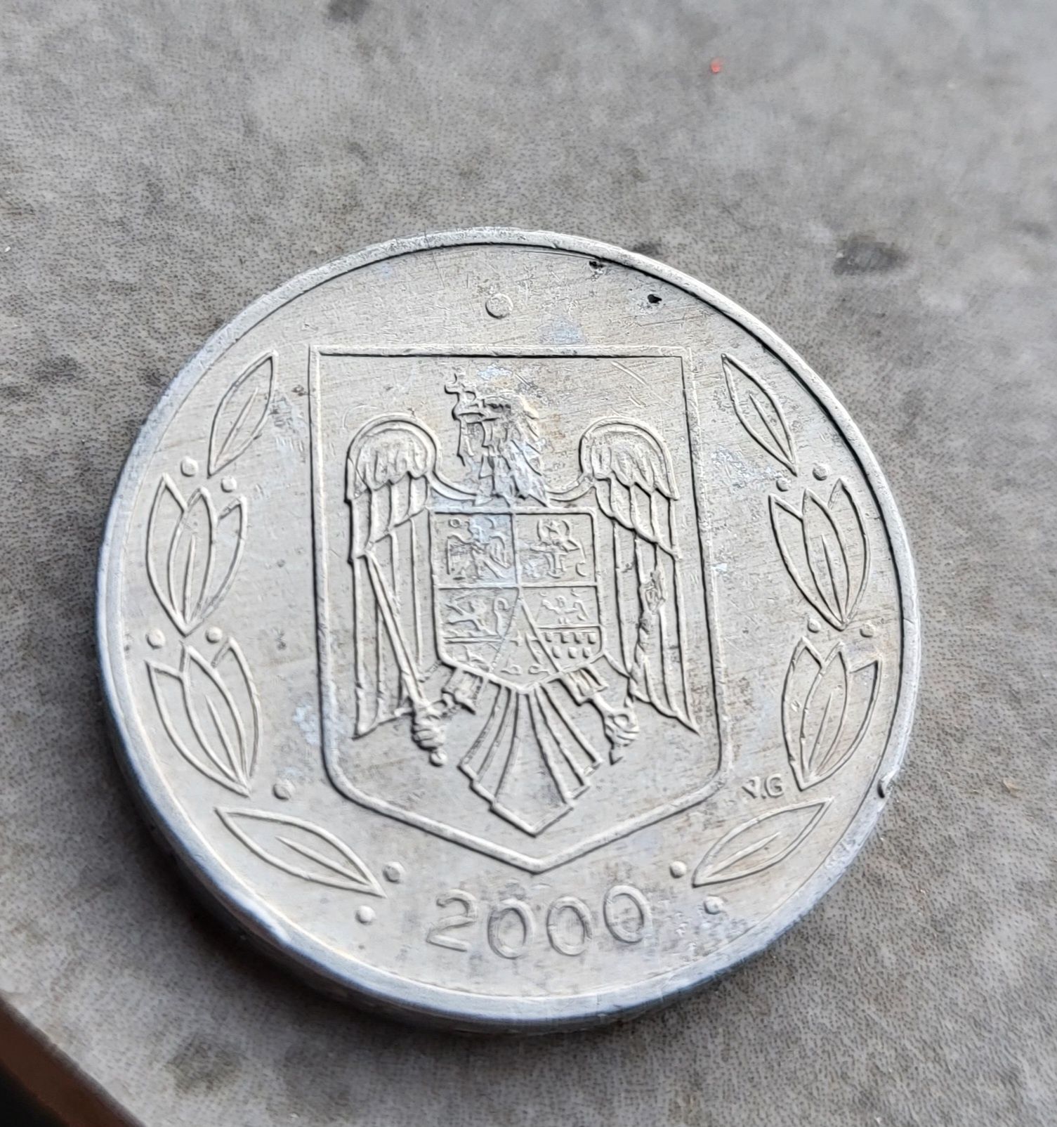 Moneda 500 lei, an 2000