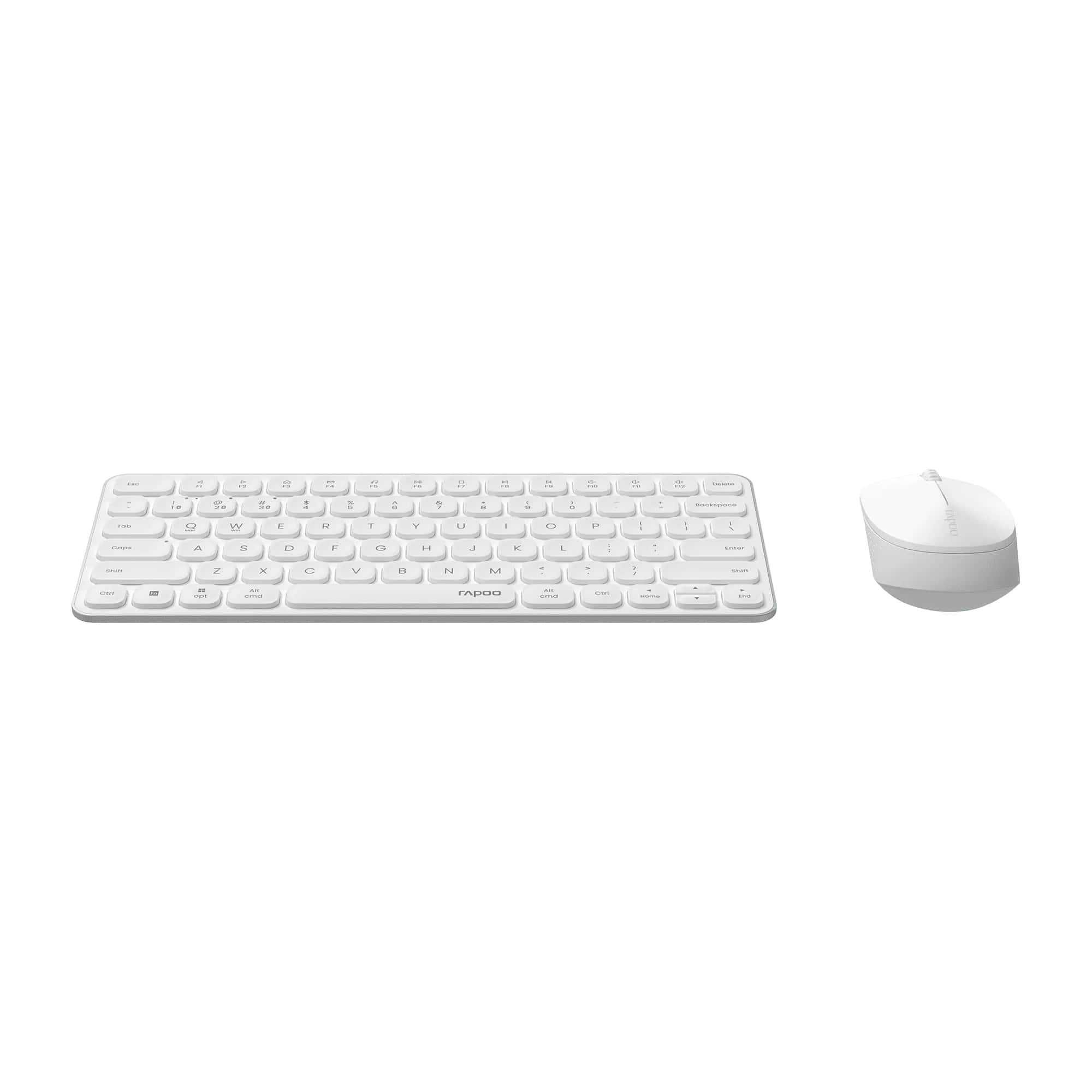 [НОВАЯ] Беспроводная клавиатура & мышка RAPOO 9010M White