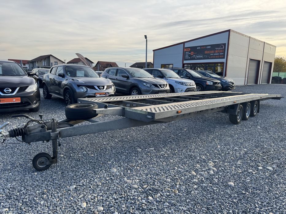 Remorca Auto 9 Metri 3 Axe 2021 ‼️