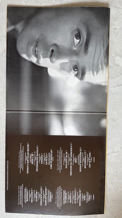 Vinil dublu LP Jacques Brel - Quand on n'a que l'amour