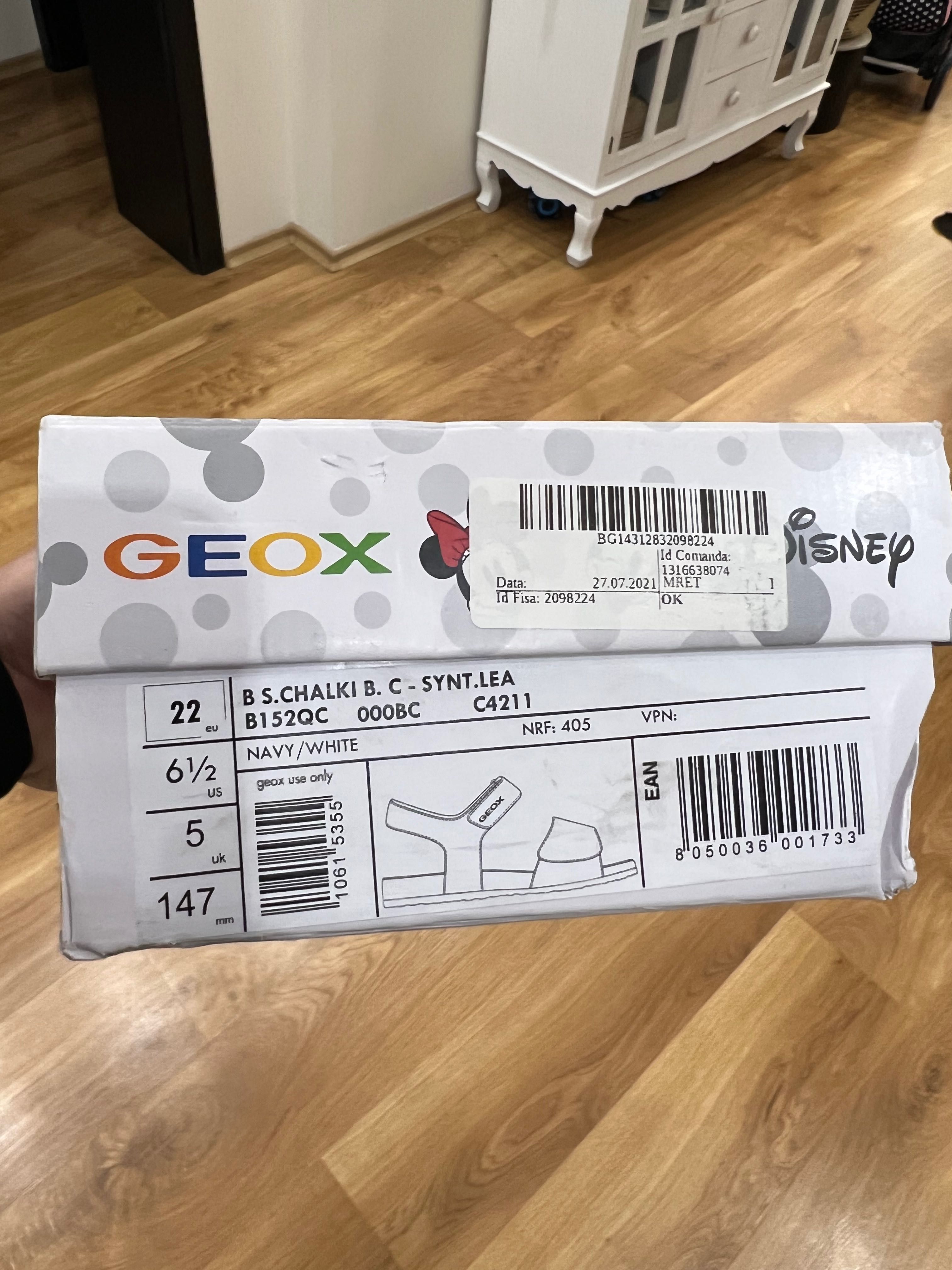 Сандали Geox 22 кожени