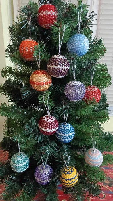 globuri unicat facute manual