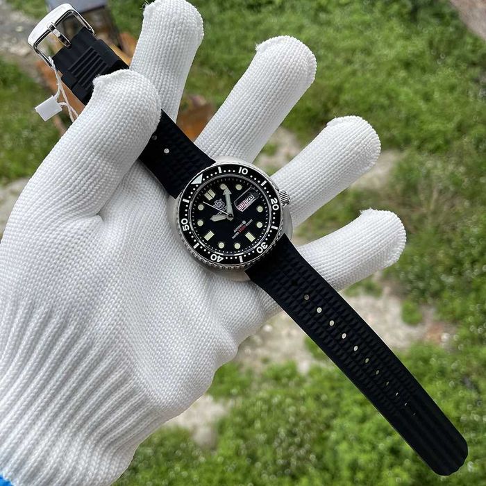 STEELDIVE SD1972 20Br Double Calendar SEIKO NH36 Diver captain willard