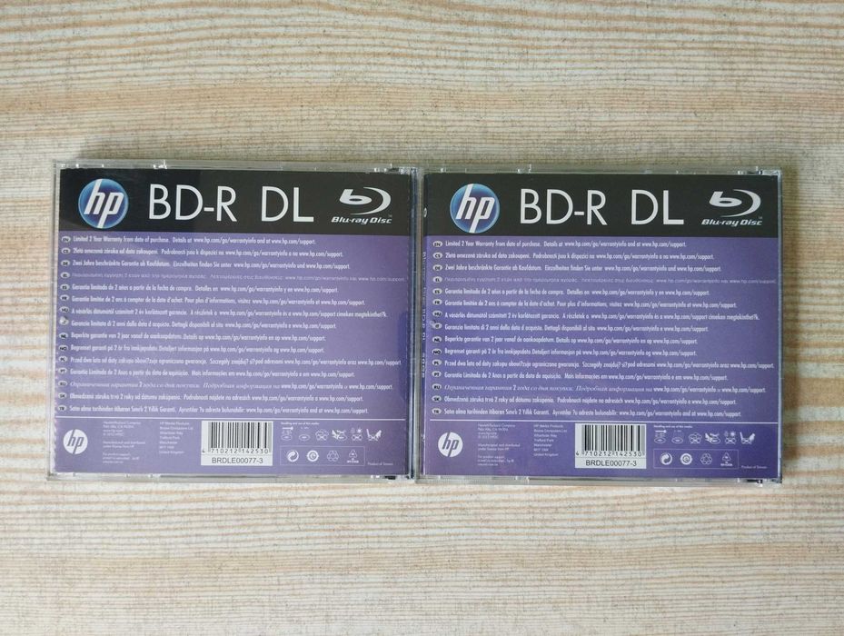 Празни Blu-ray диска HP BD-R DL 50GB