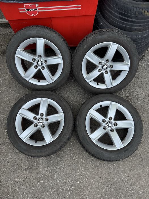 Roti iarnă Skoda, VW, Seat, Audi, Mercedes - 205/55 R16 - Dot 4523