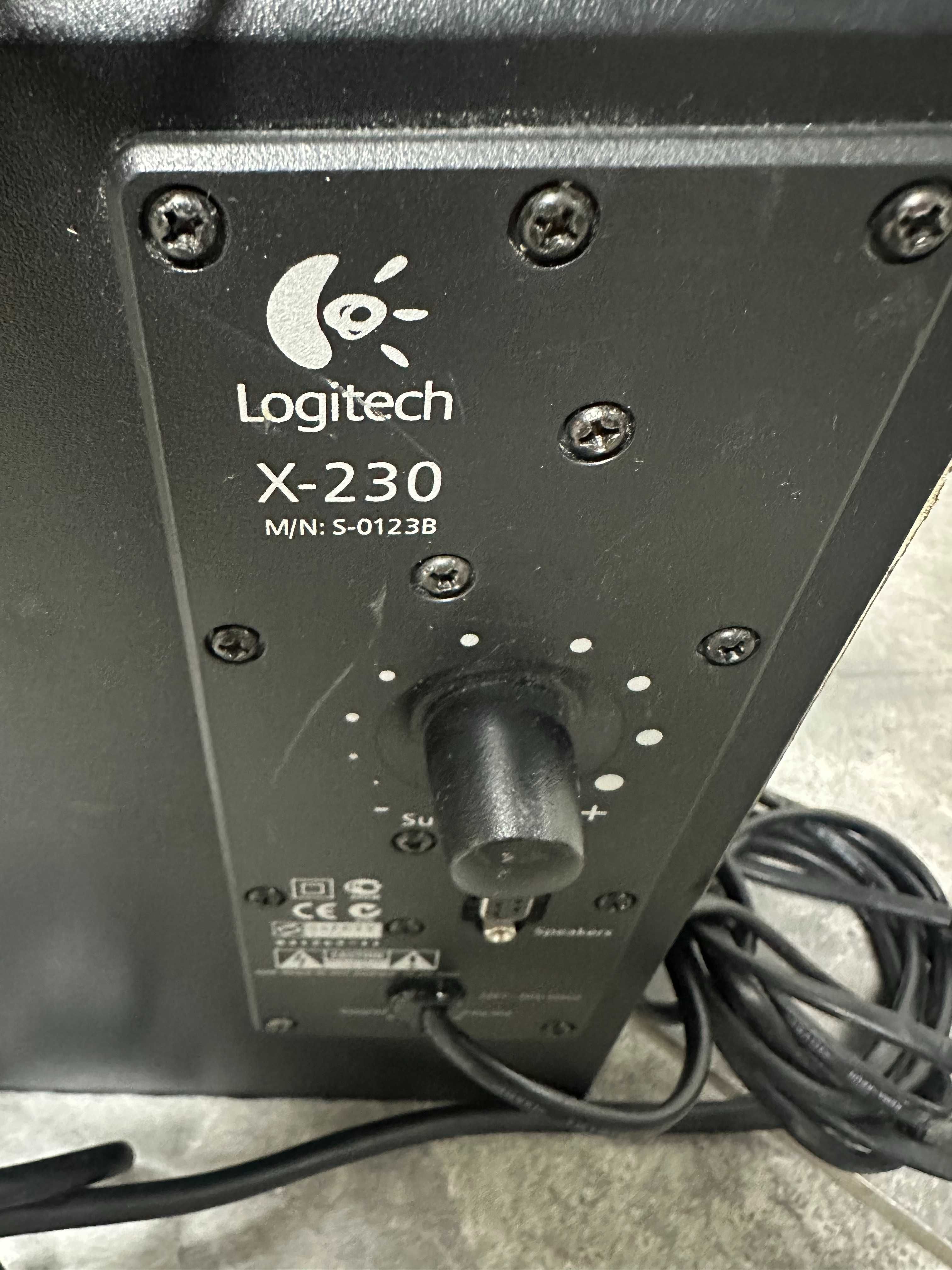 Logitech X-230 2.1 за компютър