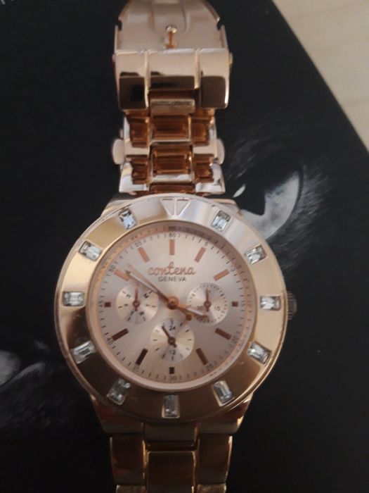 Ceas dama Geneva Contena Rose Gold