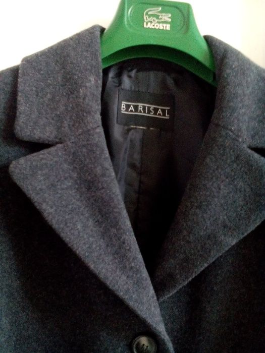 Дамско ново палто от качествен вълнен плат - L