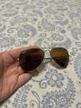 Ochelari de soare unisex Ray-Ban RB3025 001/33 55 Aviator Large Metal