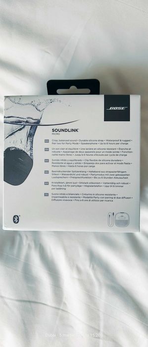 Bose soundlink micro
