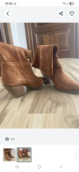 Botine maro nr 38