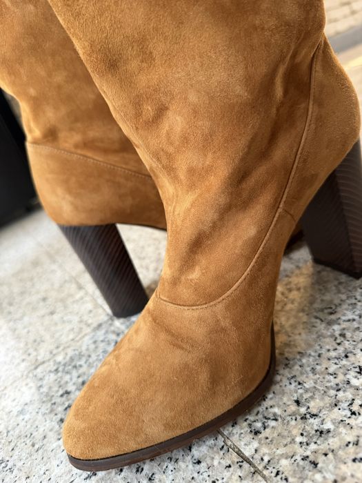 Cizma velur bej - Karen Millen