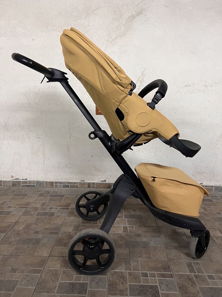 Stokke Xplory X Golden Yellow плюс аксесоари