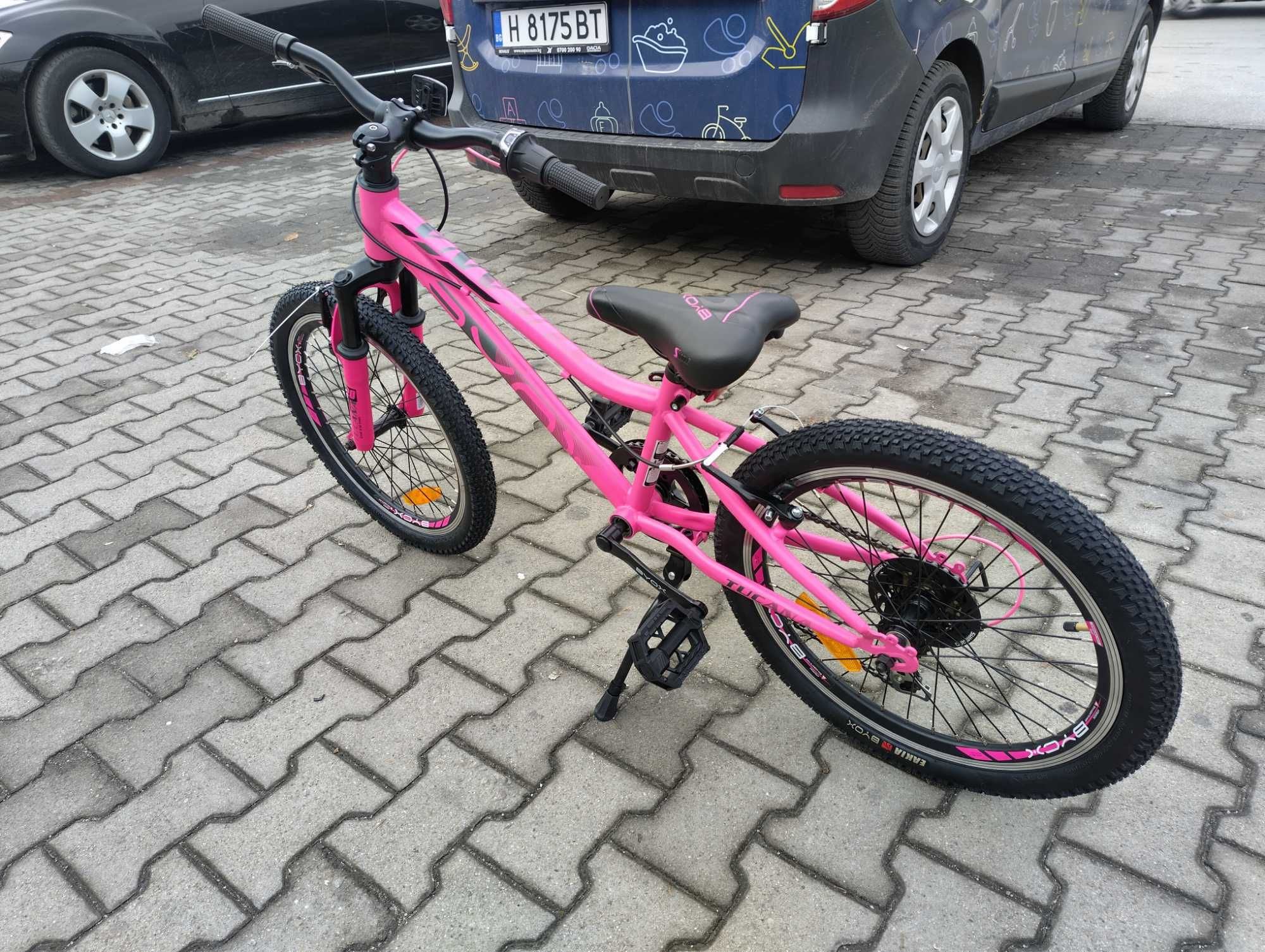 BYOX Велосипед 20" TUCANA розов