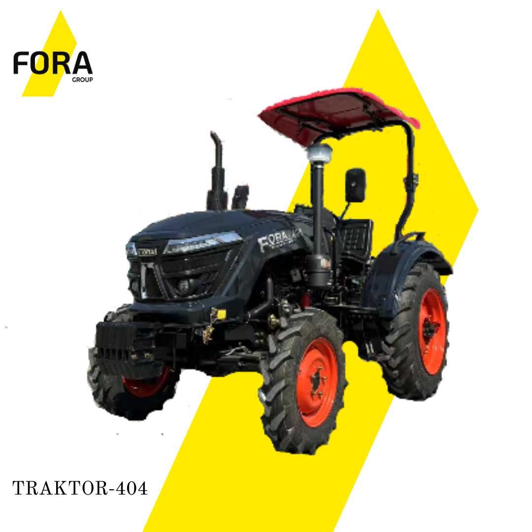 Трактор FORA 404 с козырьком от FORA GROUP скидка 5%