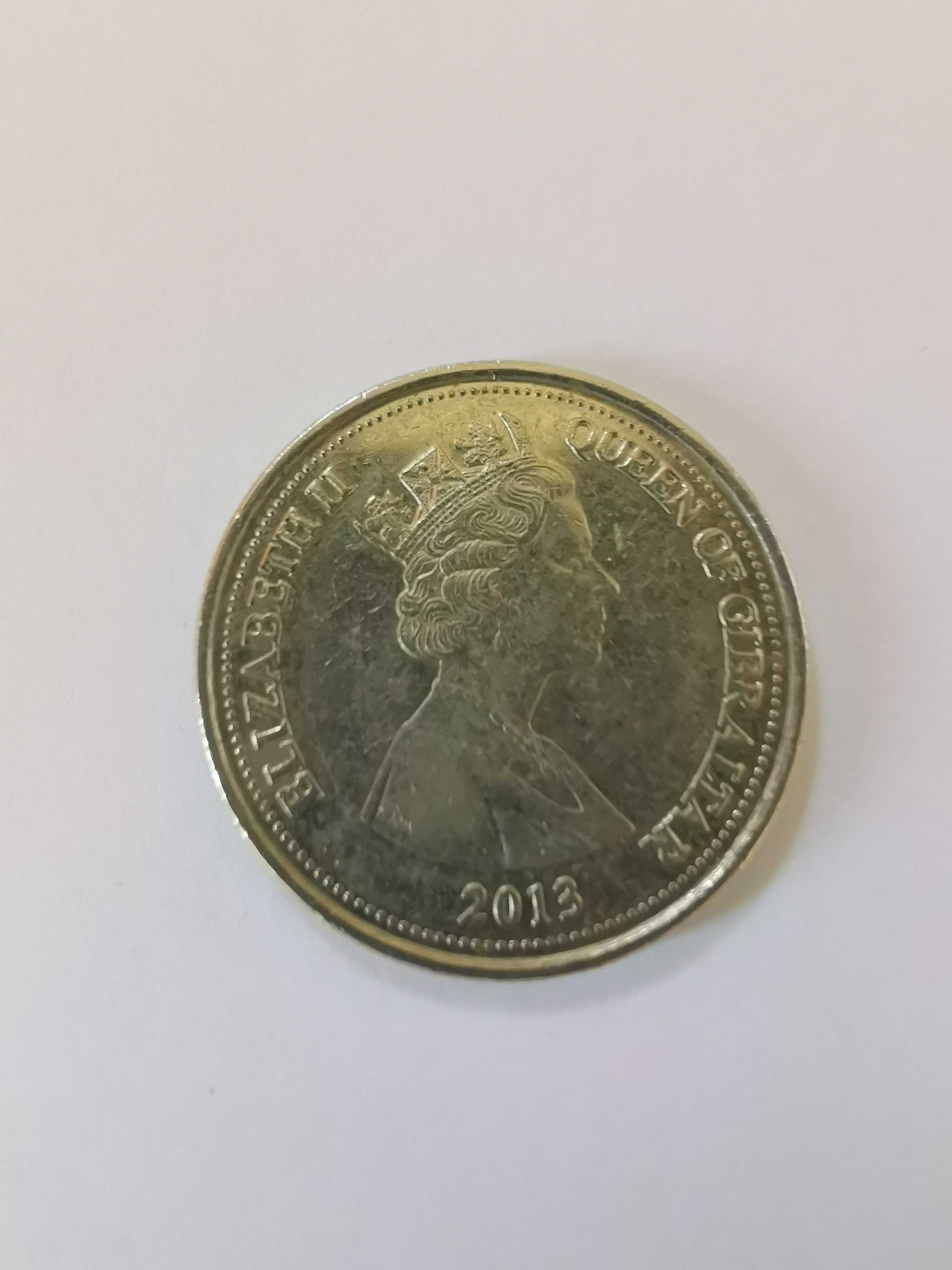 Лот стари монети от Гибралтар