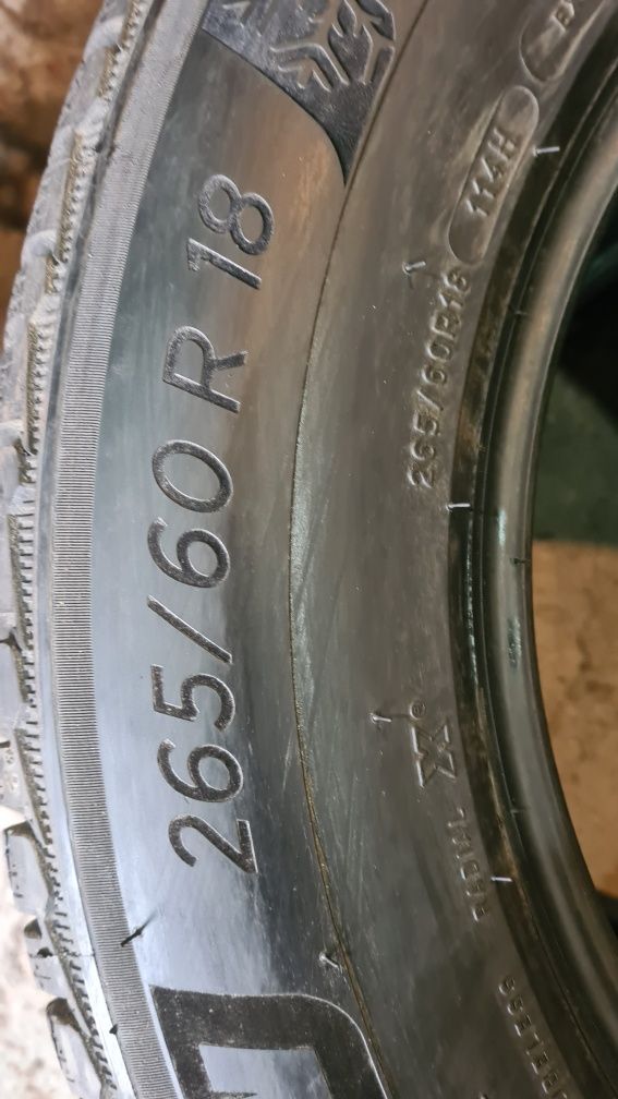 4бр.265 60 18 зимни гуми Michelin Alpin 5 SUV