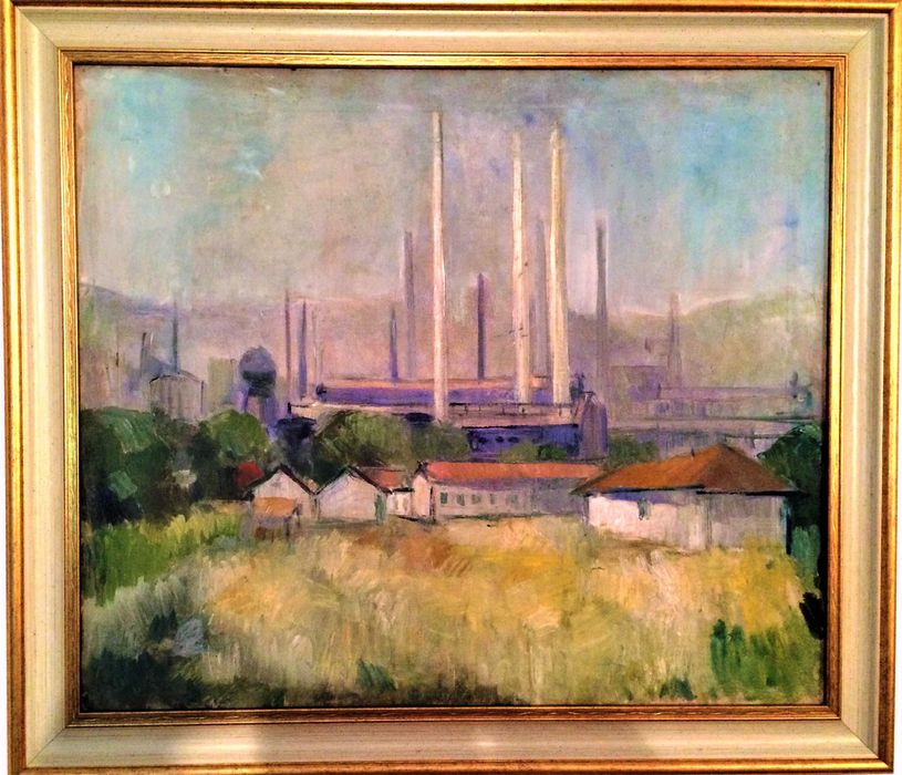 Tablou Pictura Constantin Blendea ,,Peisaj din Hunedoara’’