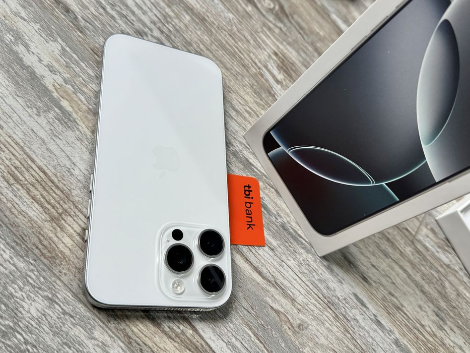 Iphone 16 Pro Max 256 GB - 100 % Battery White