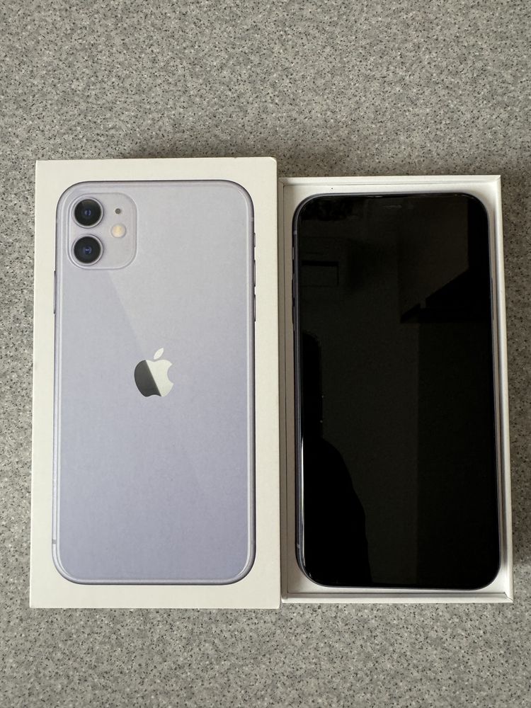 iPhone 11, 128GB, Mov/Purple