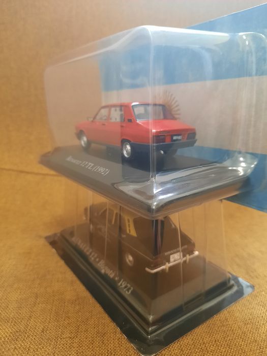 Set machete Renault 12Taxi Bogota 1973, Renault 12 TL  1992 1/43