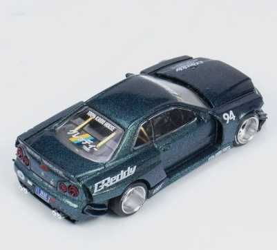 Nissan Skyline GTR R34 | Kaido House 1:64 | Премиальная модель