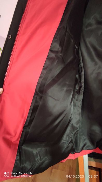 Geaca de iarna, neagra, nouă