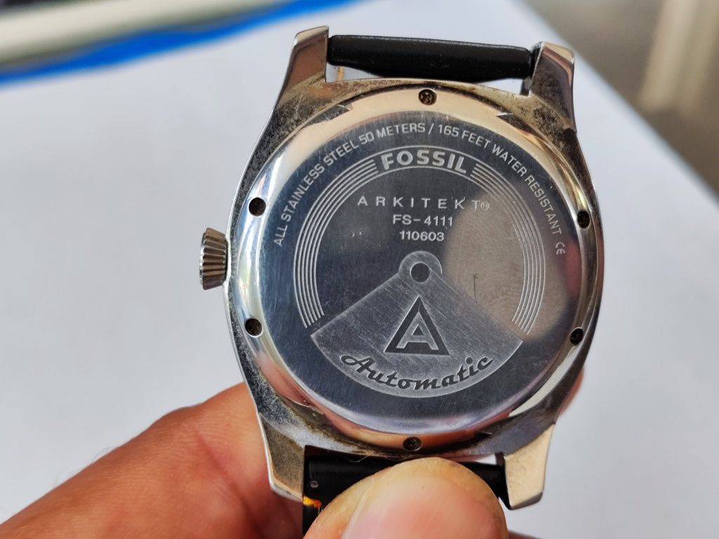 Механичен часовник Fossil Arkitekt fs-4111 automatic