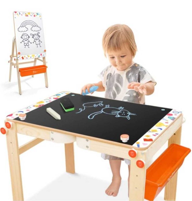 Topbright ! 2в1 Мултифункционална двустранна магнитен статив - маса