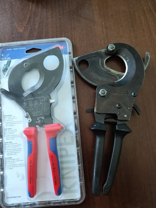 Ножици / Гилотини за кабели Haupa и Knipex кътери