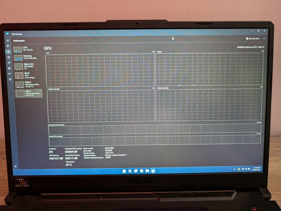 Laptop gaming Asus Tuf A17 FA706-IU