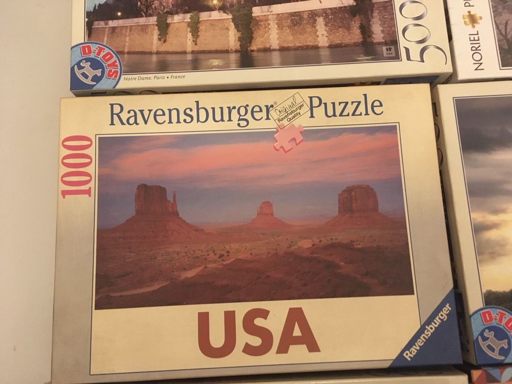 Lot 7 Puzzle 500/1000 piese
