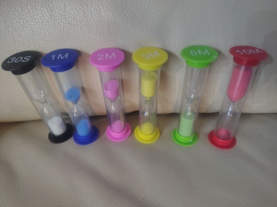 Set 6 clepsidre.