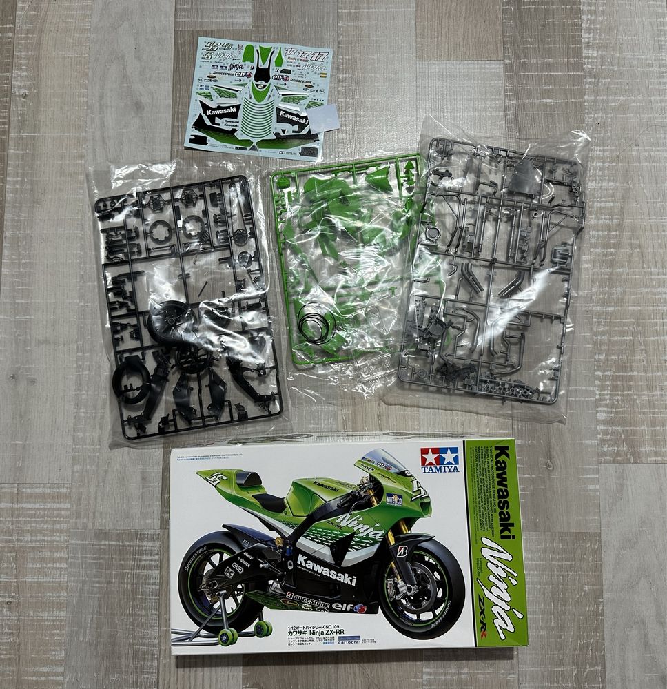 Macheta kawasaki ninja tamiya