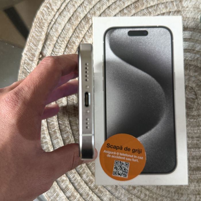 Iphone 15 pro white 10/10