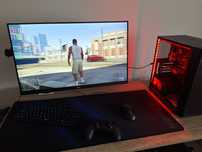 Vând PC Gaming i3 +Controller wireless+căști RGB