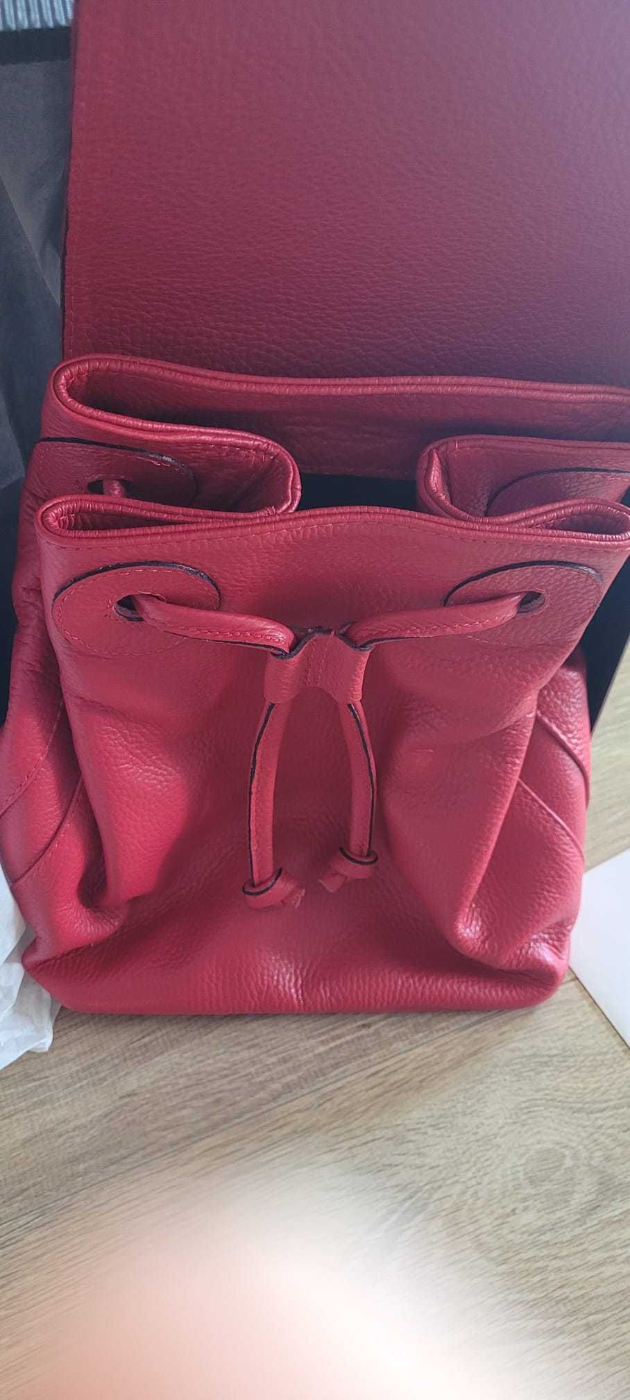 Vand rucsac Yutta culoare rosie, nou