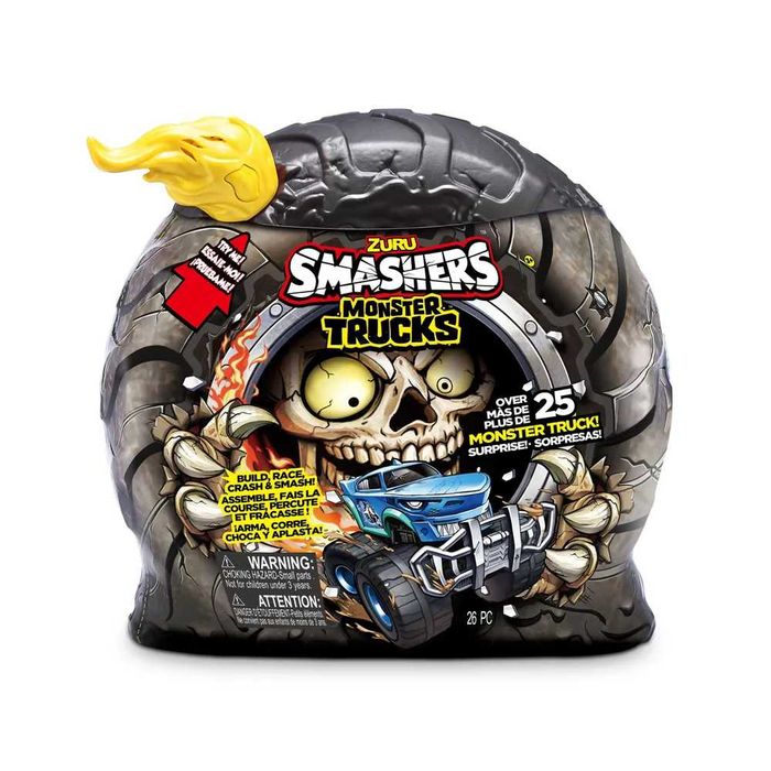 Голямо яйце с кола Zuru Smashers Monster Truck 25 изненади 30см