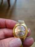 Часовник Seiko позлатен