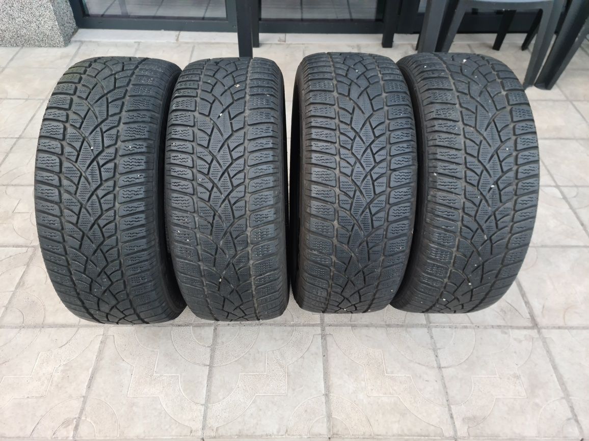 4бр.зимни гуми 225/55/17  Dunlop Runflat