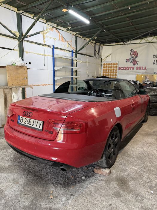 Audi A5 Cabrio S-line 2010 3.0TDI automata 225000km defect